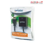 Manhattan 151450 HDMI Male to VGA Female Converter with 3.5mm audio - Black