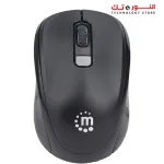 Manhattan Wireless Mouse, 2.4 GHz, 1600 dpi, Black, MO747