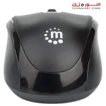 Manhattan Wireless Mouse, 2.4 GHz, 1600 dpi, Black, MO747