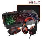 Meetion C500 (4 IN 1) Mouse+Arabic Keyboard+Headset+Mouse Pad Backlit Gaming Combo Kits