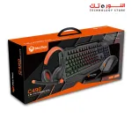 Meetion C490 (4 IN 1) Mouse+Arabic Keyboard+Headset+Mouse Pad Backlit Gaming Combo Kits