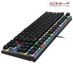 Meetion MK04TKL RGB Backlit Blue switch Arabic Wired Mechanical Keyboard
