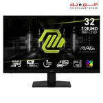 MSI Gaming Monitor, MAG 322UPF 32 inch, 4K UHD, RAPID IPS Panel, 160 Hz, 1 ms (GTG), KVM Switch, Adaptive-Sync, DisplayHDR 400, HDMI 2.1, DP1.4a, USB Type-C Power Supply (Up to 90 W), Vertical