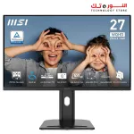 MSI PRO MP273QP E2 27-inch IPS 2560 x 1440 (QHD) Computer Monitor, 100Hz, HDR400, Free-Sync, HDMI, DP Port, VESA Mountable, Height Adjustable, Tilt, Speaker, 1ms
