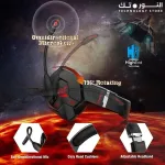 ONIKUMA K11 Gaming Headset with Mic, Noise Canceling 3D Surround Sound &amp; LED Light For Mobile PC PS4 Mac, Xbox One (adapter Not Included FOR Xbox)