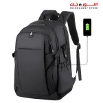 Rahala 2204 Laptop Backpack 15.6 Inch With iPad Pocket - Black