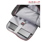 Redragon GB-76 Travel Laptop Backpack, Business Workstation Computer Gaming Backpack w/ Durable Double-Layer Fabric Liner, Modern Line Logo Print &amp; Large Front Pocket, Fits Up to 18" Laptop