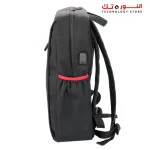 Redragon GB-82 Travel Laptop Backpack, Business Workstation Computer Gaming Backpack w/ Durable Double-Layer Fabric Liner, USB Jack &amp; Large Front Pocket, Fits Up to 18" Laptop