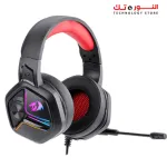 Redragon H230 Ajax RGB Wired Gaming Headset, Dynamic RGB Backlight