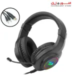 REDRAGON H260 HYLAS RGB BLACK GAMING HEADPHONE