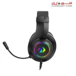 REDRAGON H260 HYLAS RGB BLACK GAMING HEADPHONE