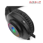 REDRAGON H260 HYLAS RGB BLACK GAMING HEADPHONE