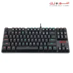 REDRAGON K607 APS TKL Low Profile Mechanical Gaming Keyboard - RGB Backlit - Blue Switches - Type C Detachable Cable