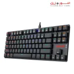 REDRAGON K607 APS TKL Low Profile Mechanical Gaming Keyboard - RGB Backlit - Blue Switches - Type C Detachable Cable