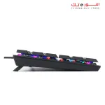 REDRAGON K607 APS TKL Low Profile Mechanical Gaming Keyboard - RGB Backlit - Blue Switches - Type C Detachable Cable