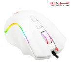 REDRAGON M602 RGB WIRED WITH 7 BACKLIGHT MODES UP TO 7200 DPI  WHITE