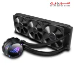 ROG Strix LC II 360 AIO Liquid CPU Cooler With Aura Sync And Three ROG 120mm Radiator Fans