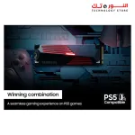 SAMSUNG 990 PRO Heatsink SSD 1TB PCIe 4.0 M.2 Internal - UP TO 7450MB/S