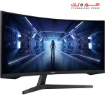 SAMSUNG LC34G55TWWMXZN 34INCH Odyssey G5 Ultra-Wide Gaming Monitor 1000R Curved - 165Hz- WQHD 3,440x1,440 2K - 1ms Response Time - FreeSync Premium