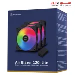 SILVERSTONE Air Blazer 120i Lite 3X1 ARGB FANS KIT