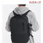 Rahala 1904 15.6 Inch Laptop Backpack - Gray