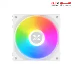 XIGMATEK Starlink Arctic (3PCS White Easy Clip On &amp; Smart Link Fan,2PCS ARGB &amp; PWM Cable,Mini ARGB Controller,Color Box)