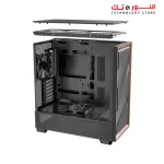 Antec Flux Wood Mesh, 5 x PWM Fans Included, High-Airflow Front Panel with Walnut Wood, Type-C, 420mm Radiator & Back Connect Motherboard Support
