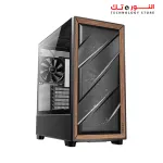 Antec Flux Wood Mesh, 5 x PWM Fans Included, High-Airflow Front Panel with Walnut Wood, Type-C, 420mm Radiator & Back Connect Motherboard Support