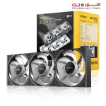 Antec Connect C120 ARGB 120mm 4-pin PWM | LED: 3-pin Vibration Absorbing and Anti-Noise Pads Easy Assemble 3pack Case Fans
