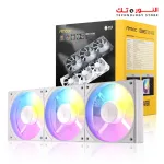 Antec Connect C120 ARGB 120mm 4-pin PWM | LED: 3-pin Vibration Absorbing and Anti-Noise Pads Easy Assemble 3pack Case Fans