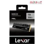 Lexar NM620 1TB SSD, M.2 2280 PCIe Gen3x4 NVMe SSD, Up to 3500MB/s