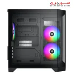 XIGMATEK CUBI M NANO MICRO TOWER RAINBOW 3 FAN