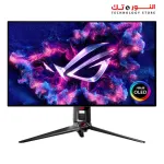 ASUS ROG Swift PG32UCDP 32” 4K OLED Gaming Monitor - WOLED, Dual Mode (4K 240Hz, FHD 480Hz), 0.03ms, G-SYNC Compatible, Custom Heatsink, AI Gaming, 99% DCI-P3,True 10-bit, USB-C