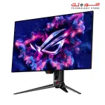 ASUS ROG Swift PG32UCDP 32” 4K OLED Gaming Monitor - WOLED, Dual Mode (4K 240Hz, FHD 480Hz), 0.03ms, G-SYNC Compatible, Custom Heatsink, AI Gaming, 99% DCI-P3,True 10-bit, USB-C