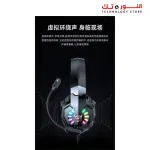 ONIKUMA X32 Wearable Wired Gaming Headset with Flexible Mic LED Lights, Dynamic RGB Lighting Effect