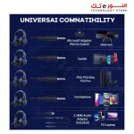 Onikuma X7 PRO Gaming Headset Wired Black