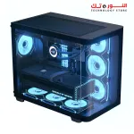 AEROCOOL P500C Mid-Tower Case with Tempered Glass Panels 4 FAN ARGB