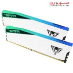 Patriot Memory Viper Elite 5 RGB DDR5 RAM 32GB (2X16GB) 6400MT/s CL32
