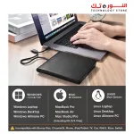 External CD DVD Drive Player, USB 3.0 USB-C Portable CD DVD +/-RW Disk Drive Burner CD-ROM Reader Writer for Laptop Desktop PC, Windows 11/10/8/7, Apple Mac MacBook, Linux OS