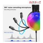 Lenovo thinkplus G86A Gaming Headset with Microphone, Ultra-Light Wired Headphones Compatible with PS4 PS5 Xbox One PC Laptop,3.5mm Stereo Surround Sound Headset with RGB Flowing Light