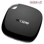 Hiksemi HS-ESSD-T100 POCKET 1024GB Portable SSD Read speed of up to 450 MB/s and write speed up to 400 MB/s, Stylish Mobile SSD