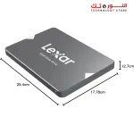 Lexar NS100 2.5-Inch SATA III 6GB/s Internal SSD, 512GB Capacity