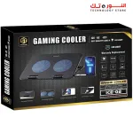 STANDARD Gaming cooler Ice-02 usb - Best quality class A- led ligh- Mobile Holder-BLACK