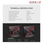 Fantech HQ54 MARS II 3.5MM GAMING HEADSET  BLACK