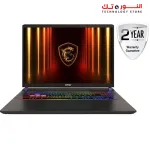 MSI Vector 16 HX AI A2XWHG GAMING LAPTOP - Intel Core Ultra 9 275HX - 32GB DDR5 5600MHz - NVIDIA RTX 5070 Ti 12GB - 1TB NVMe Gen4  - 16-Inch QHD 240Hz - Windows 11