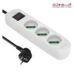 ILOCK power strip, 3 outlets without earthing (Basic) 3 m
