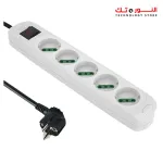 ILOCK power strip, 5 outlets without earthing (Basic) 1.5 m