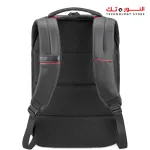 L'avvento (BG416) Laptop Backpack Made by Water Repellent Polyester And PVC Materials fits up to 15.6" - Black
