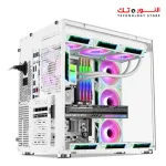 Xander Crystal Mid Tower White Gaming Case + PSU 850W 80 Plus Bronze