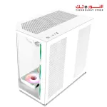 Xander Crystal Mid Tower White Gaming Case + PSU 850W 80 Plus Bronze